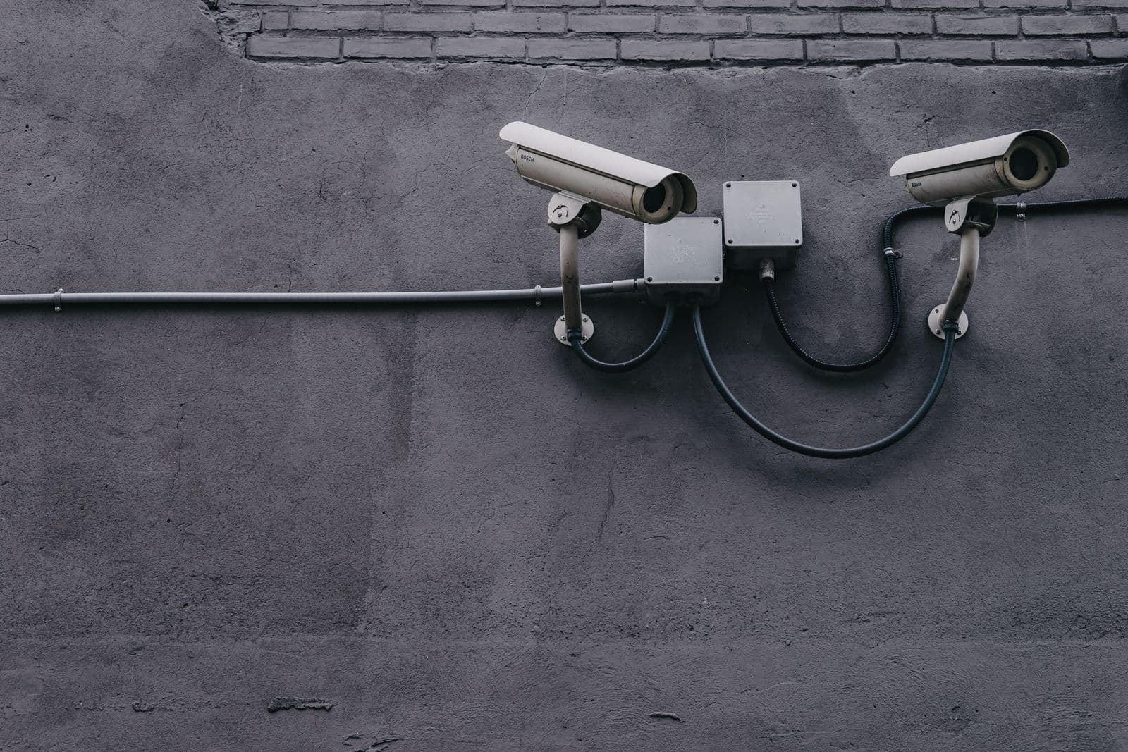 CCTV security camera installation